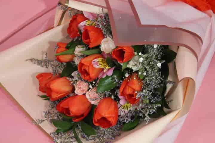 Ramo de tulipanes