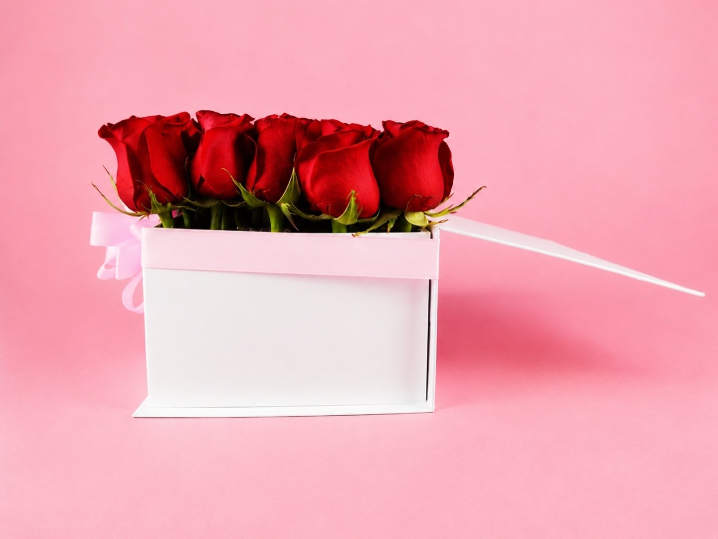 Caja con 35 Rosas