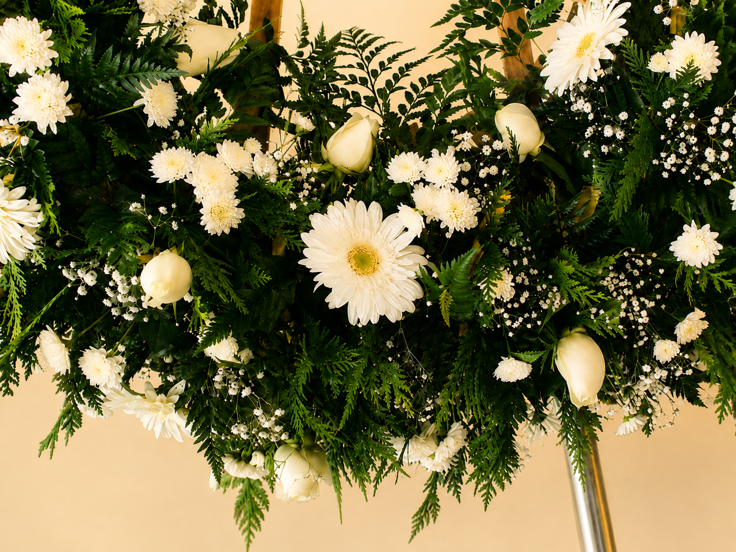 Corona Funeraria "Te recordaremos siempre"