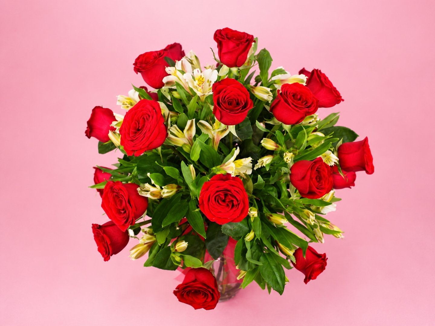 24 Rosas en Jarrón