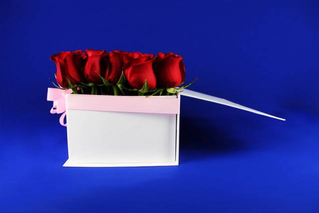 Caja con 35 Rosas