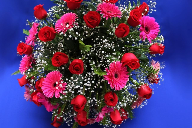 Canasta 30 Rosas Rojas