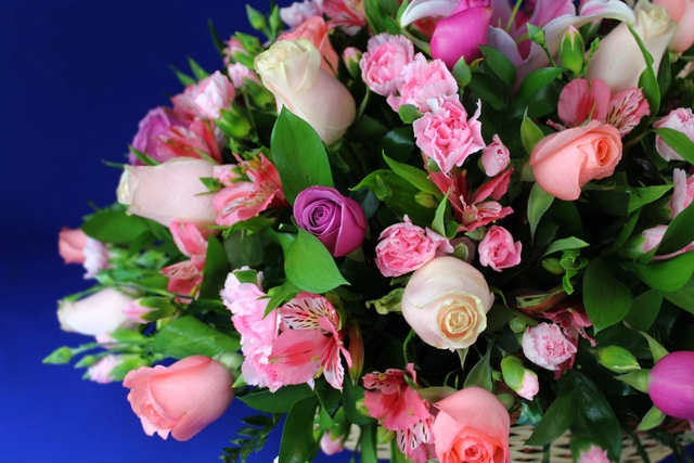 Canasta Mix 50 Rosas
