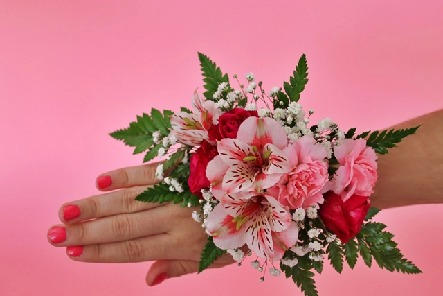 pulsera de novia con aistromeria