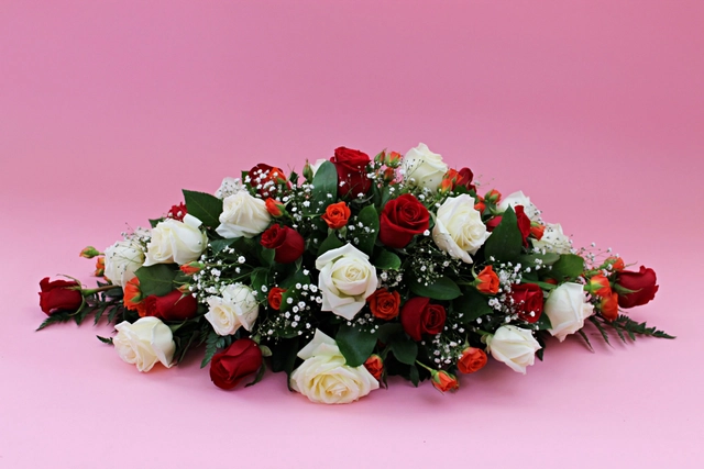 Centro de Mesa con Rosas