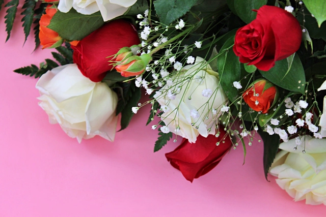 Centro de Mesa con Rosas