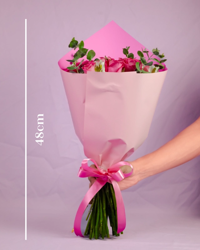 Bouquet Sensación de 24 Rosas Rosas