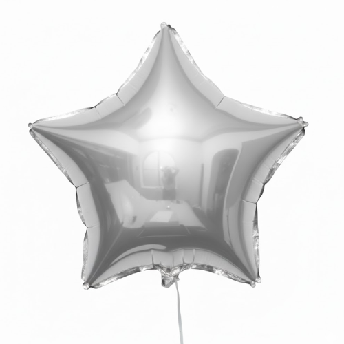 Globo con Helio en forma de Estrella