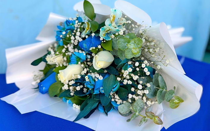 Ramo Amor Azul - para hombre