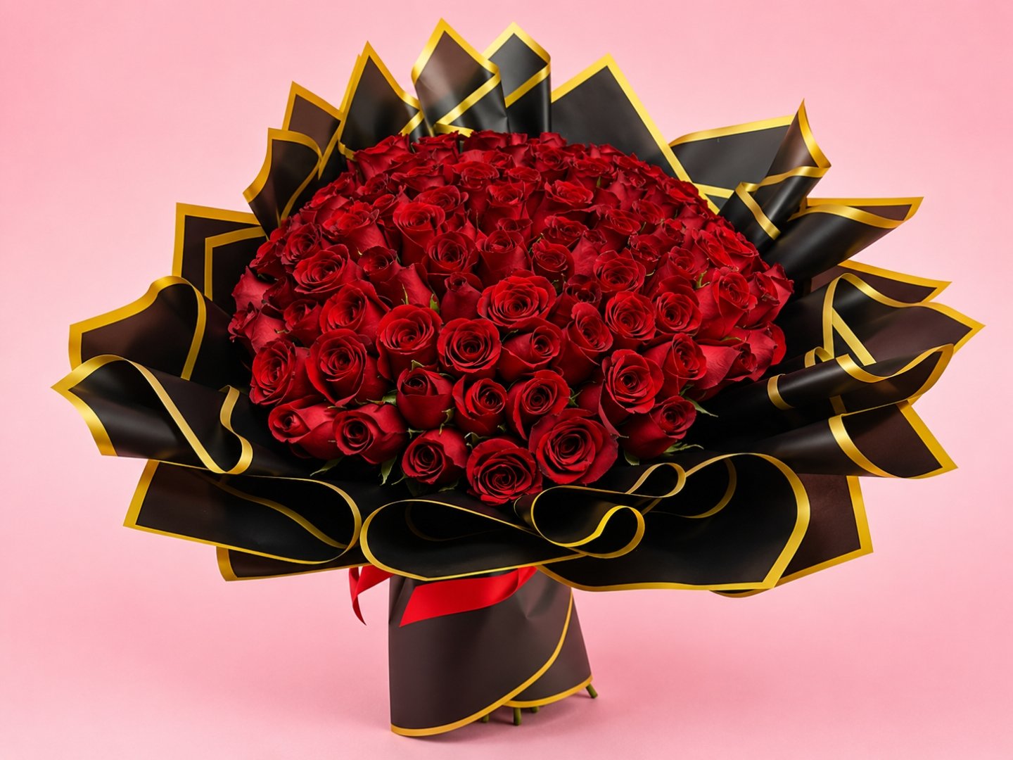 Ramo de 100 Rosas Rojas