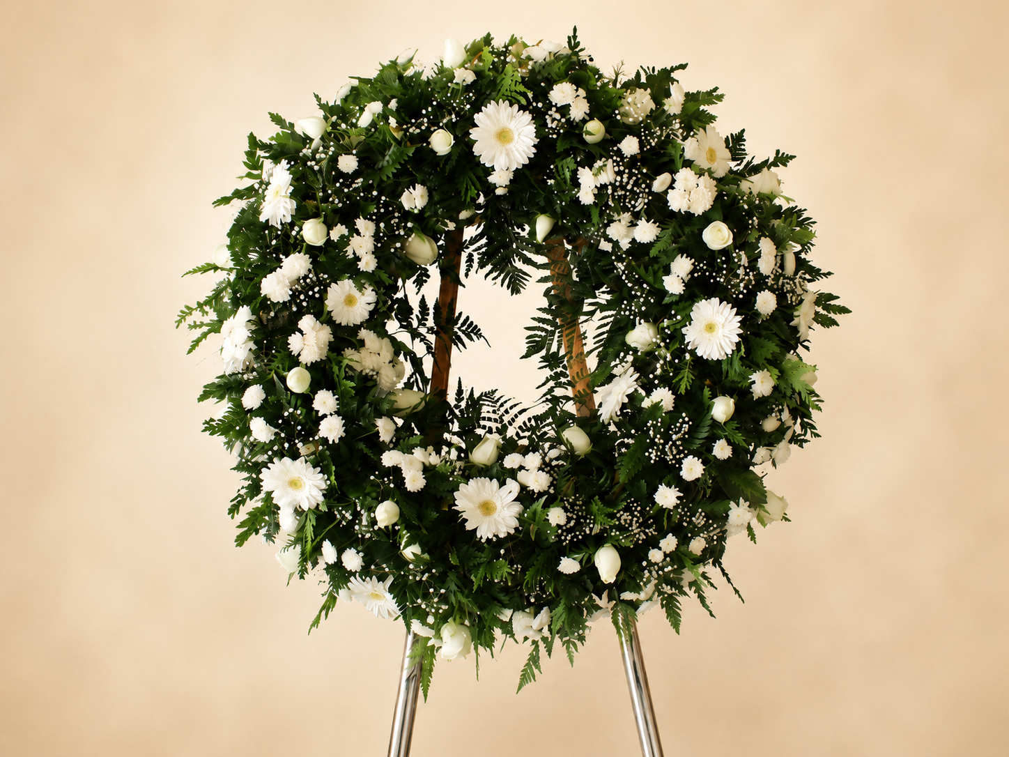 Corona Funeraria "Te recordaremos siempre"