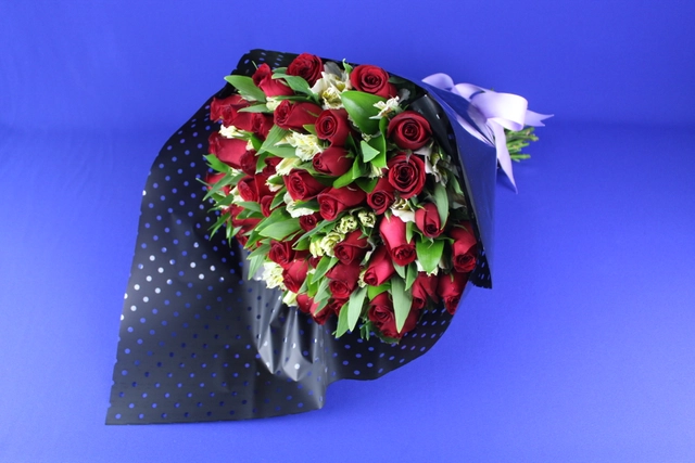 Bouquet 48 Rosas Rojas