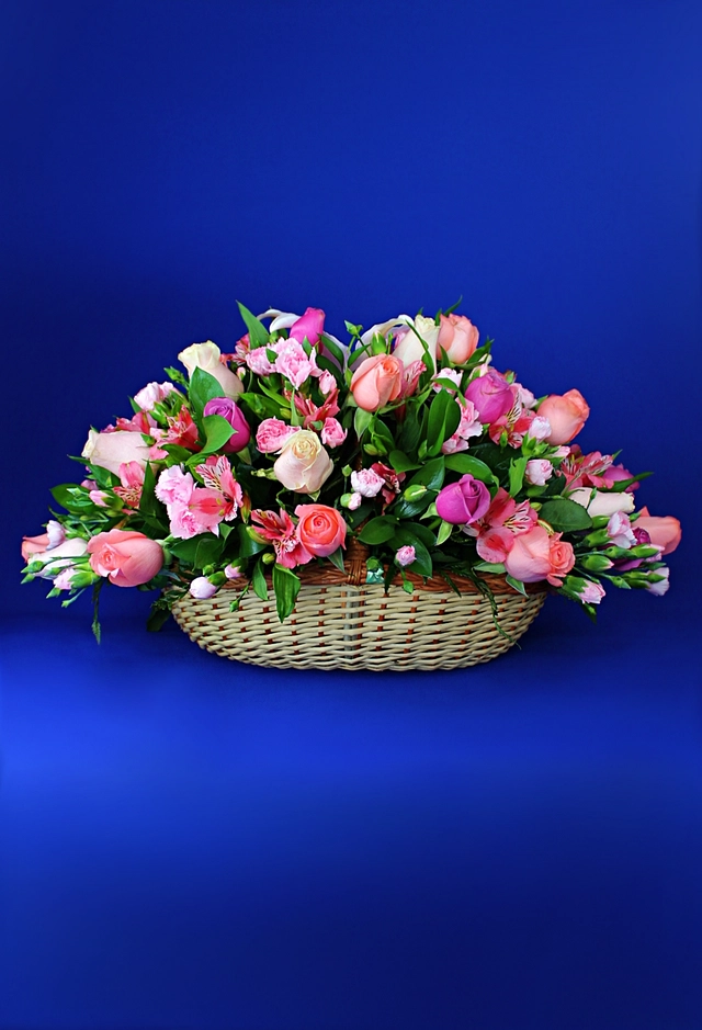 Canasta Mix 50 Rosas