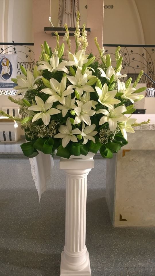 Jardinera con Casablanca