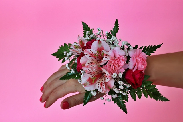 pulsera de novia con aistromeria