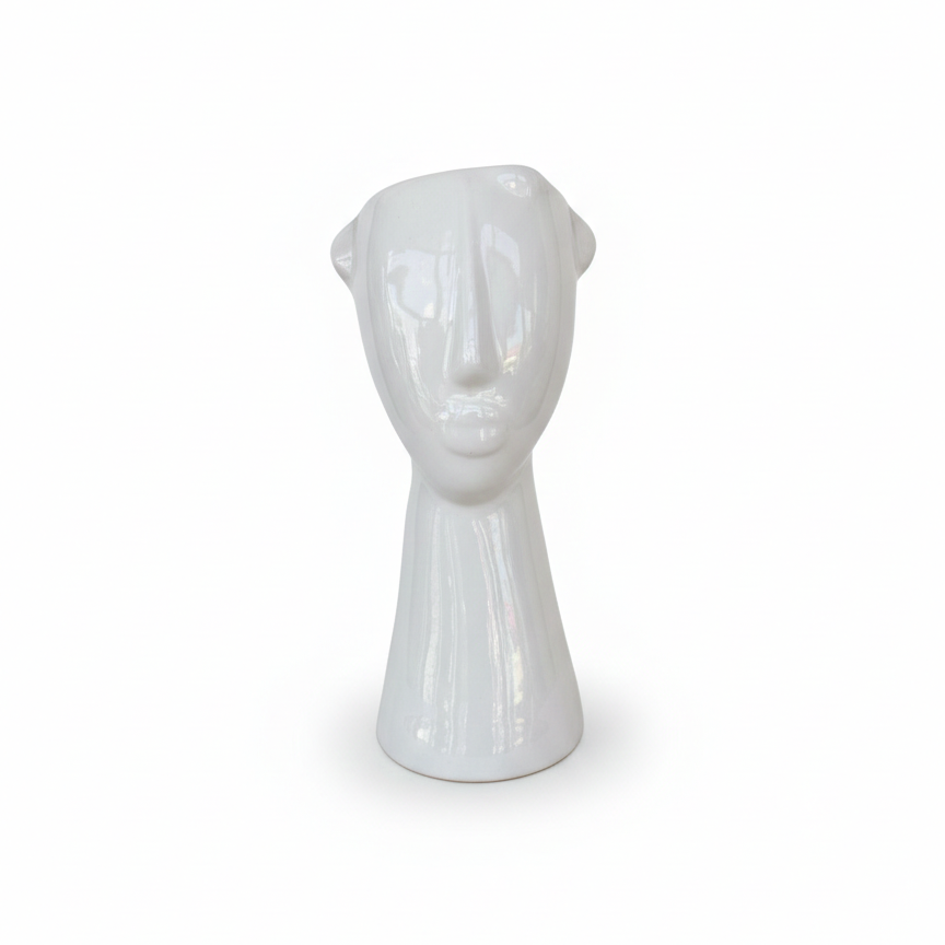 Ceramica Cbeza Africana Chica