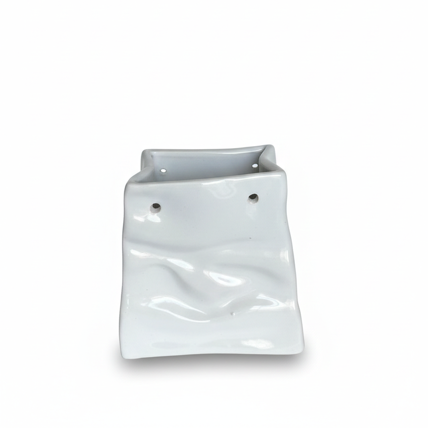 Ceramica Bolsa Cuadrada Chica