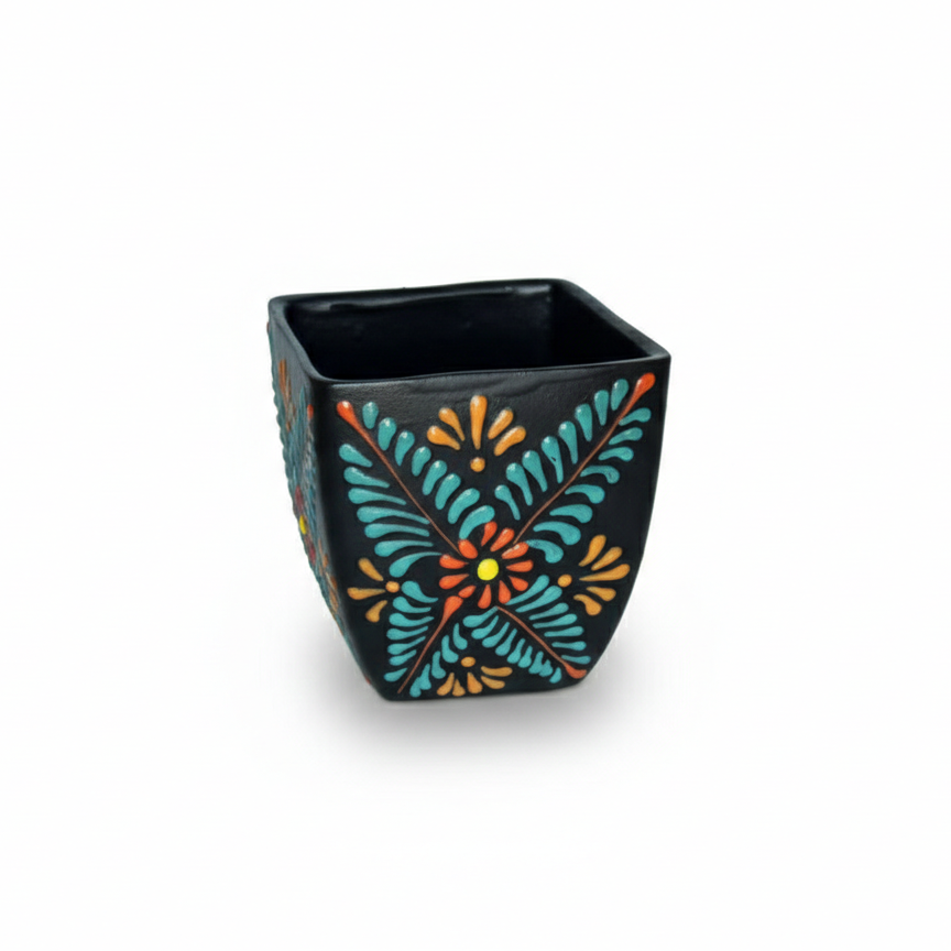 Talavera Maceta Cuadro Chico