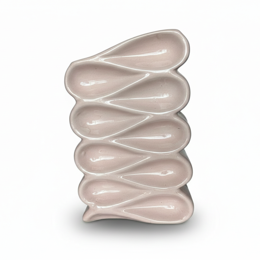 Ceramica Florero  Acordeon